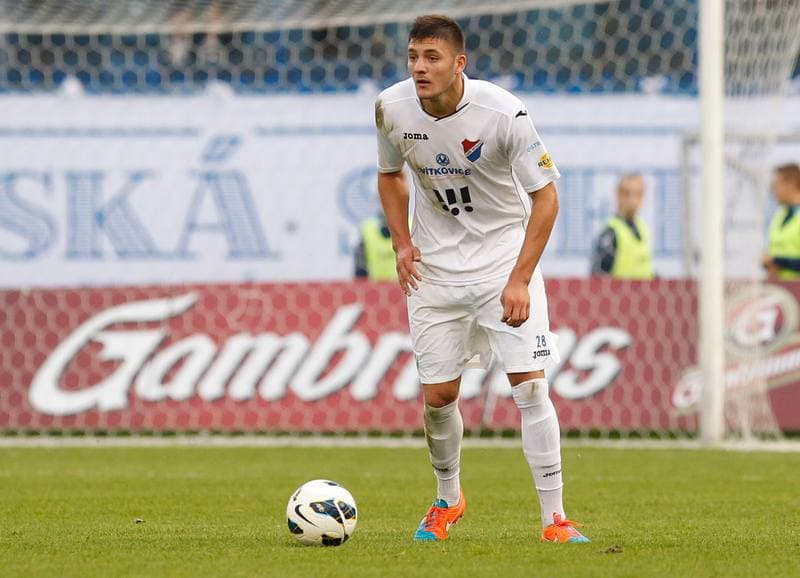Football. FACR Cup. Banik Ostrava - 1 FC Slovacko. 08.10.2014