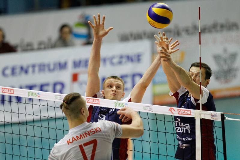 Volleyball. PlusLiga. MKS Bedzin - ZAKSA Kedzierzyn Kozle. 10.02.2016