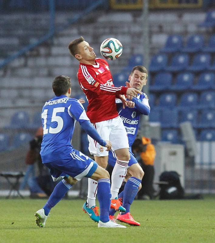 Football. T-Mobile Ekstraklasa. Ruch Chorzow - Wisla Krakow. 13.12.2014