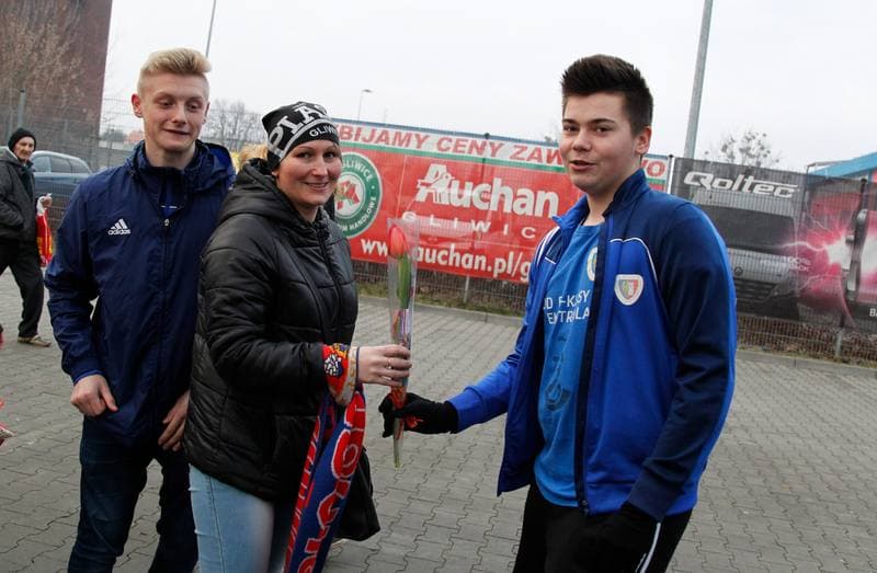 Football. PKO BP Ekstraklasa. Piast Gliwice - Slask Wroclaw. 08.03.2016