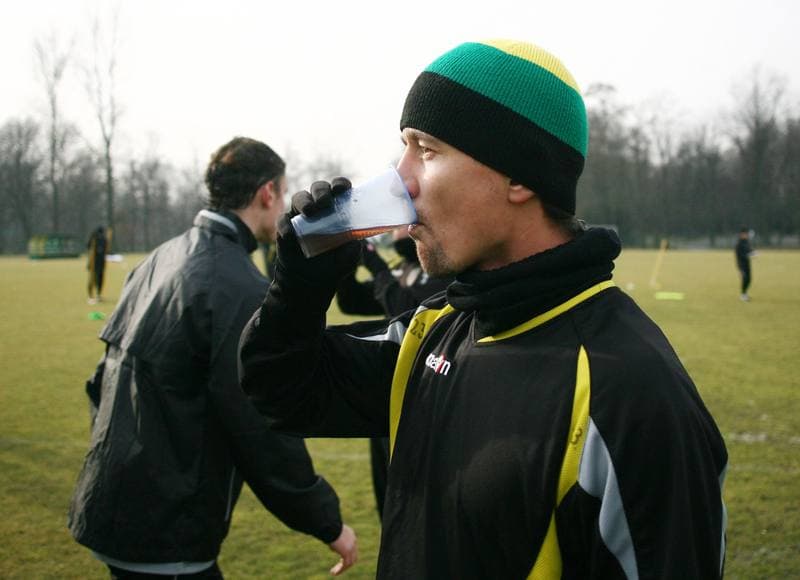 Football. GKS Katowice. Training. 29.06.2015