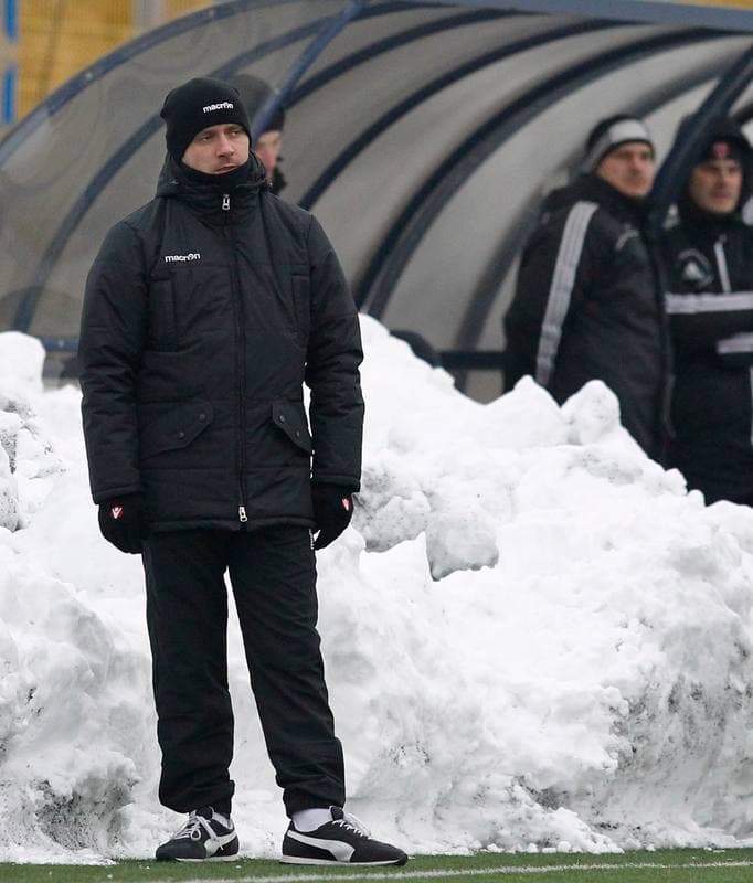 Football. Friendly Match. GKS Katowice - MFK Karvina. 06.02.2015