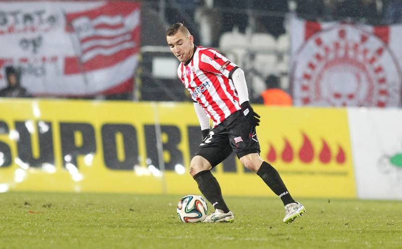 Football. T-Mobile Ekstraklasa. Cracovia Krakow - Piast Gliwice. 13.03.2015