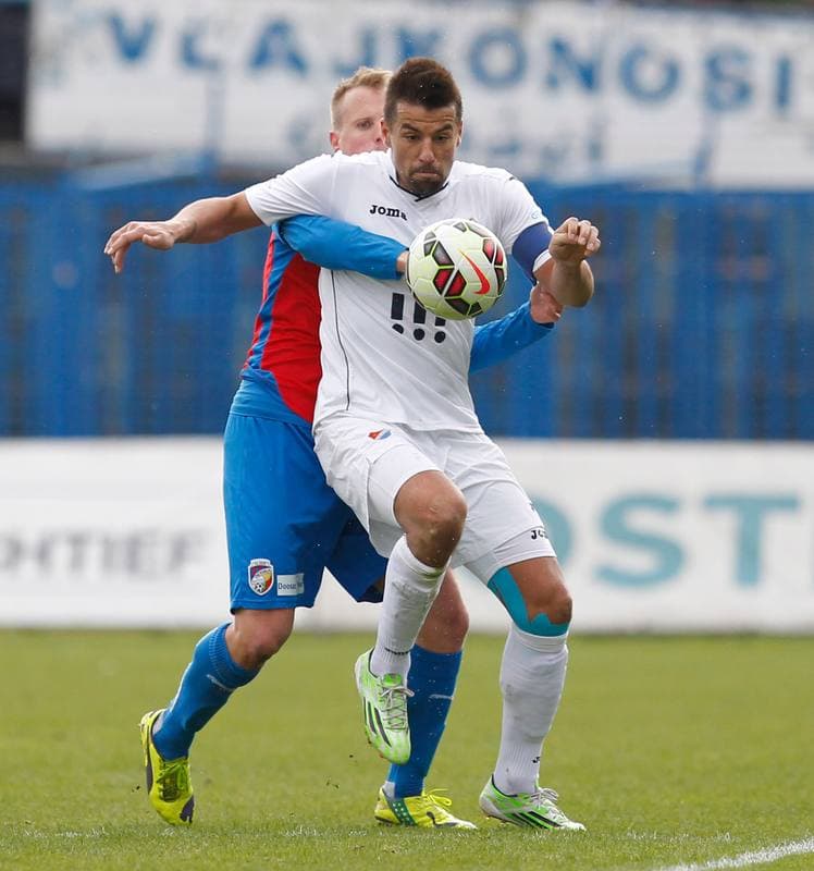 Football. SYNOT Liga. Banik Ostrava - Viktoria Plzen. 05.04.2015