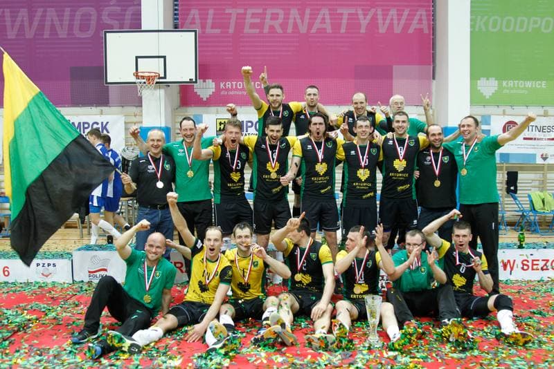 Volleyball. I Liga. GKS Katowice - SMS PZPS Spala. 18.05.2016