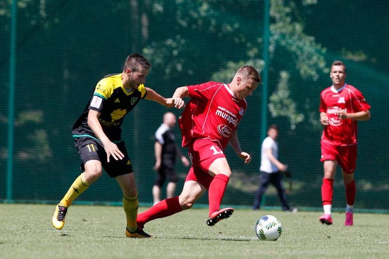 Football. Sparing. GKS Katowice - Podbeskidzie Bielsko-Biala. 05.07.2016