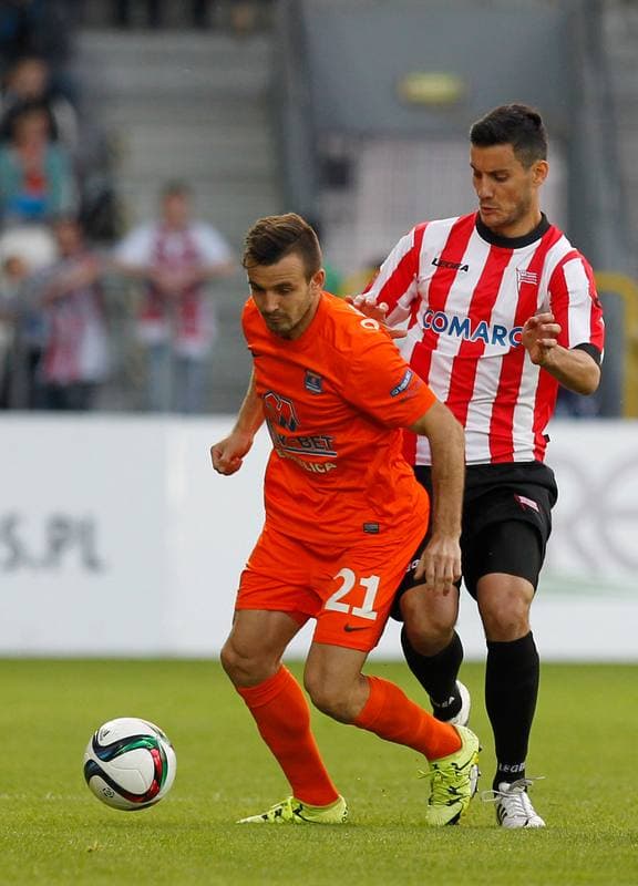 Football. PKO BP Ekstraklasa. Cracovia Krakow - Termalica Bruk Bet Nieciecza. 12.09.2015
