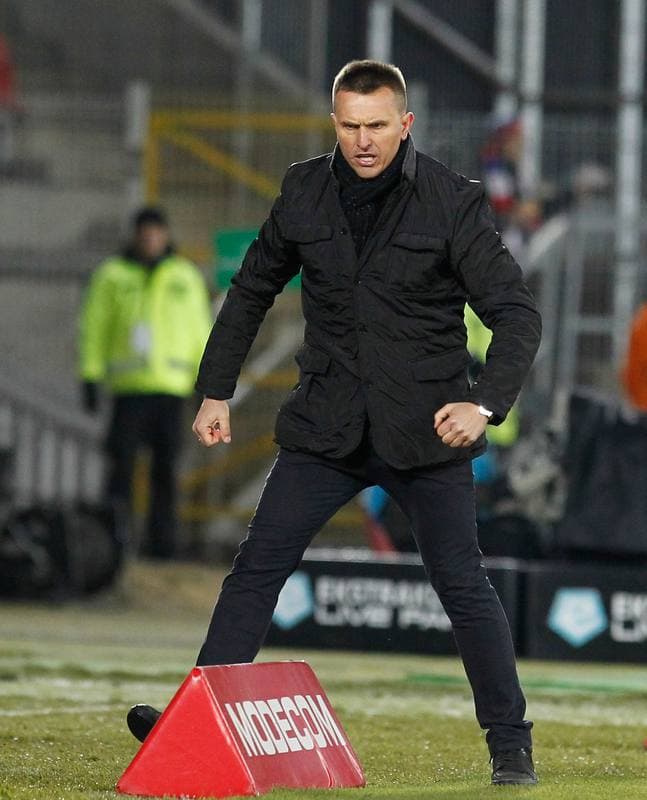 Football. PKO BP Ekstraklasa. Gornik Zabrze - Piast Gliwice. 01.12.2015