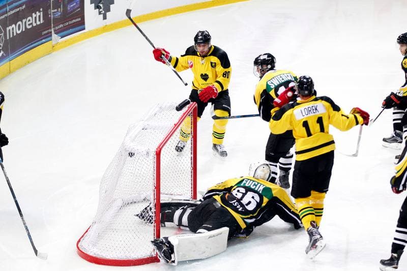 Ice Hockey. Polska Hokej Liga. GKS Katowice - JKH GKS Jastrzebie. 16.10.2016