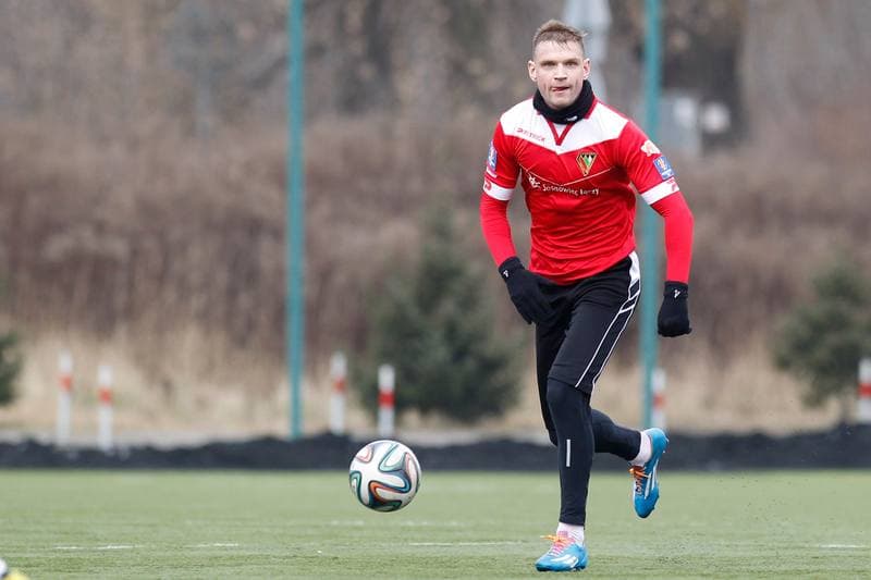 Football. Sparing. Zaglebie Sosnowiec - GKS Tychy. 27.01.2016