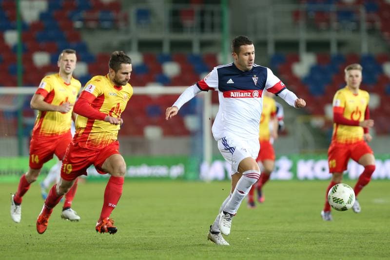 Football. I Liga. Gornik Zabrze - Znicz Pruszkow. 29.10.2016