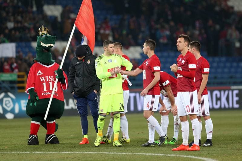 Football. Lotto Ekstraklasa. Wisla Krakow - Cracovia Krakow. 10.12.2016