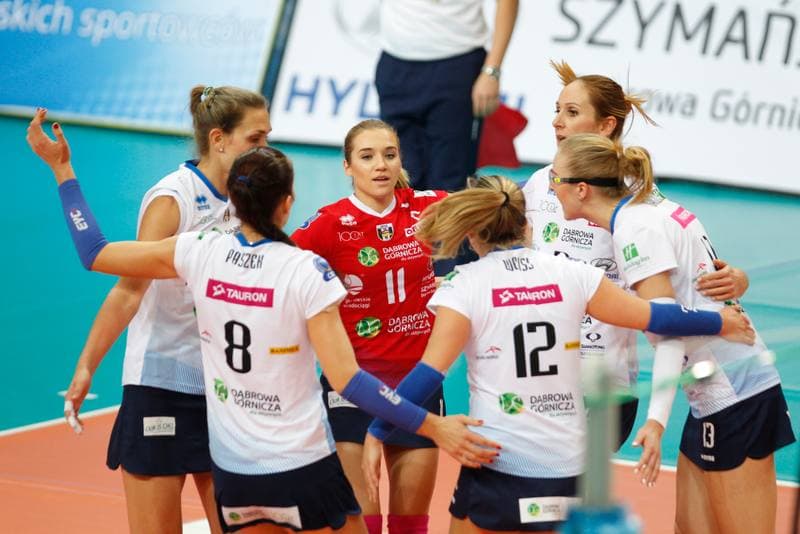 Volleyball. Orlen Liga. MKS Dabrowa Gornicza - Palac Bydgoszcz. 18.12.2016