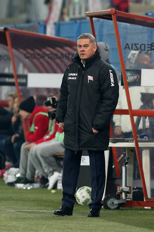 Football. Lotto Ekstraklasa. Piast Gliwice - Cracovia Krakow. 18.11.2016