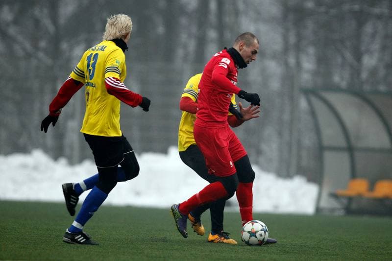 Football. Sparing. Zaglebie Sosnowiec - BKS Stal Bielsko-Biala. 01.02.2017