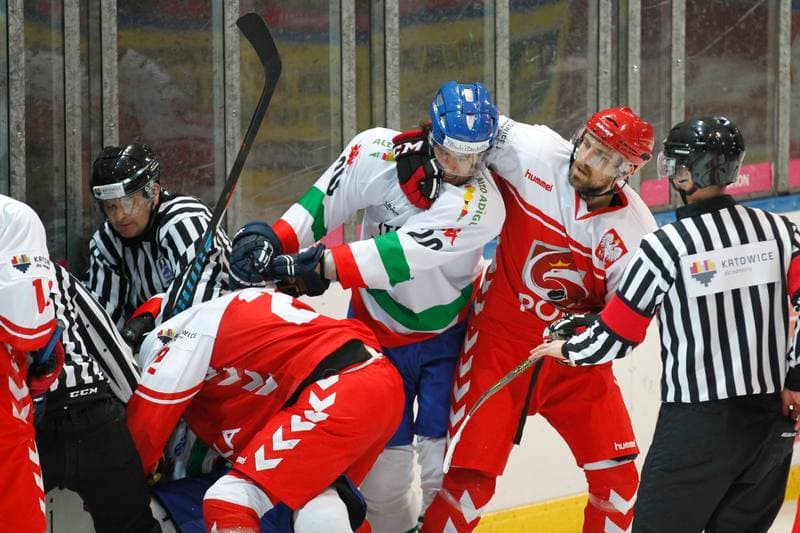 Ice Hockey. Euro Ice Hockey Challenge. Poland - Italy. 11.02.2017