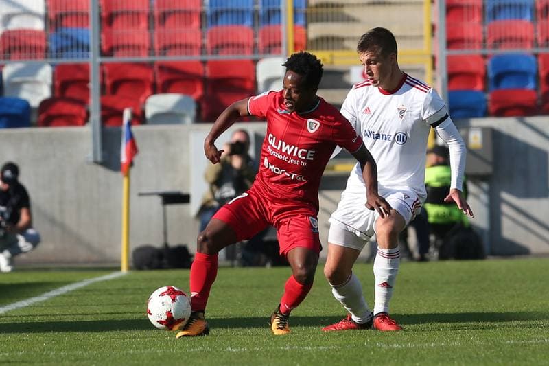 Football. Lotto Ekstraklasa. Gornik Zabrze - Piast Gliwice. 01.10.2017