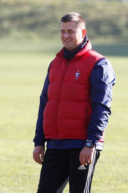 Football. Gornik Zabrze. Training. 23.11.2017