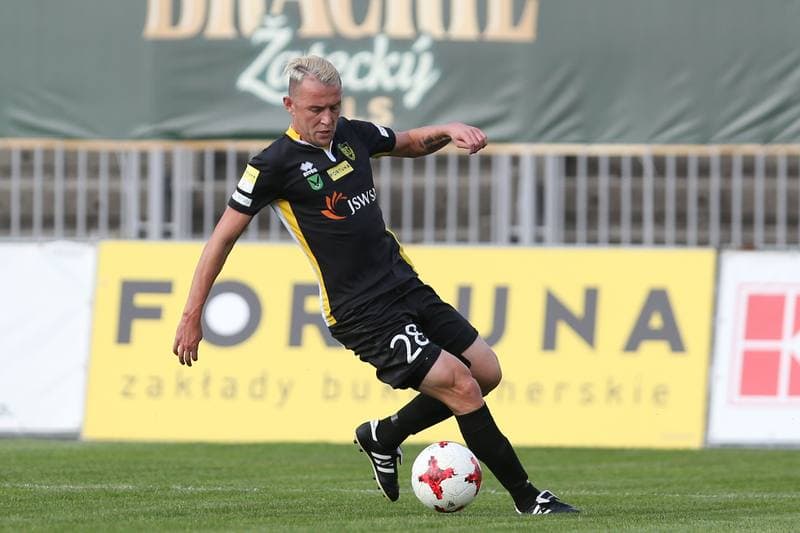 Football. Fortuna I Liga. GKS 1962 Jastrzebie - Garbarnia Krakow. 15.09.2018