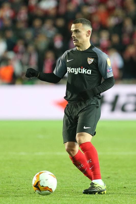 Football. UEFA Europa League. Slavia Prague - Sevilla FC. 14.03.2019