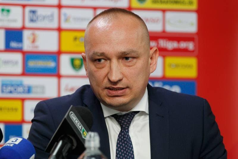 Football. GKS Katowice. Press Conference. 03.11.2017