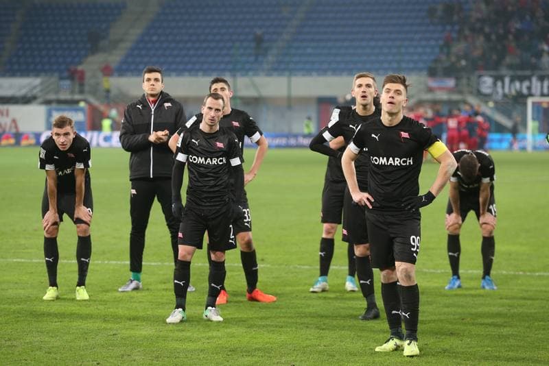 Football. Lotto Ekstraklasa. Piast Gliwice - Cracovia Krakow. 18.11.2017