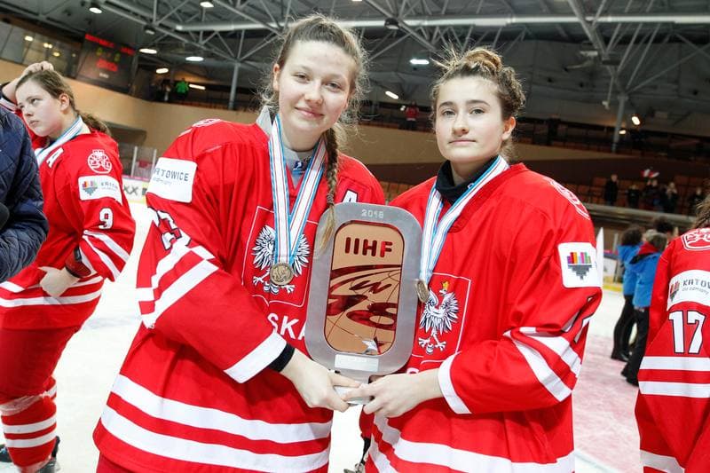 Ice Hockey. Women's U18 World Championship Division 1B. Poland - Great Britain. 12.01.2018