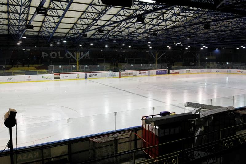 Ice Hockey. Polska Hokej Liga. Polonia Bytom - Automatyka Gdansk. 21.01.2018