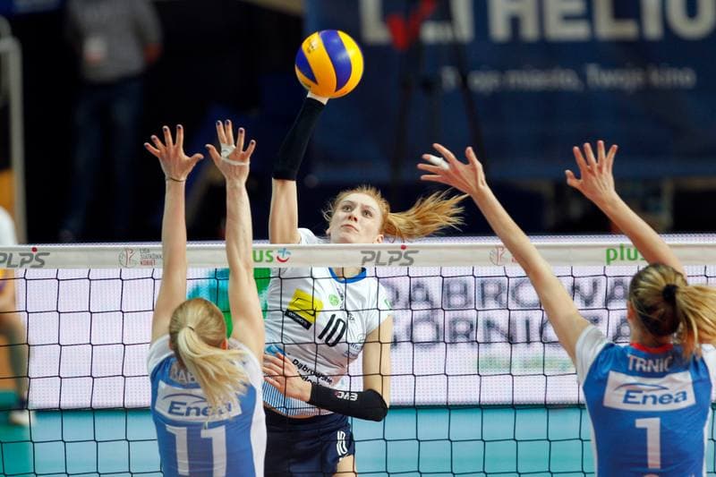 Volleyball. LSK. MKS Dabrowa Gornicza - Enea PTPS Pila. 29.01.2018