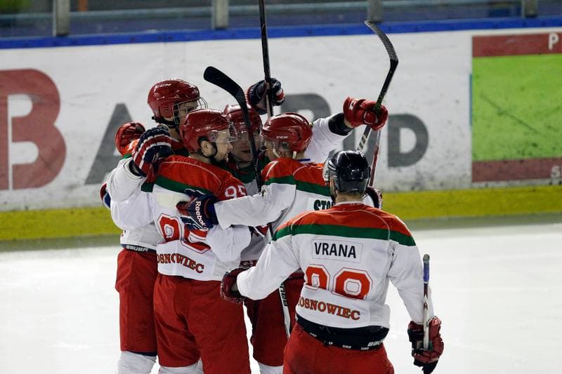 Ice Hockey. I Liga. Zaglebie Sosnowiec - Academy 1928 KTH Krynica. 10.02.2018