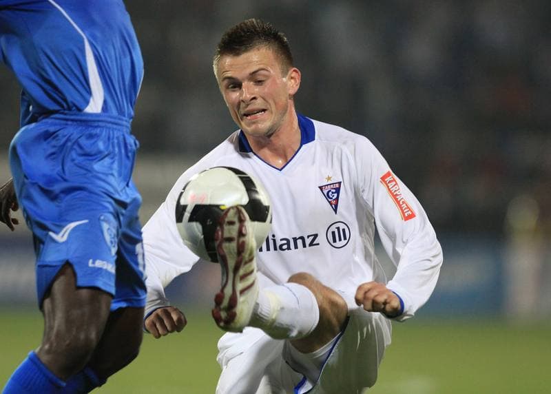 Football. I liga. Gornik Zabrze - Flota Swinoujscie. 26.03.2010