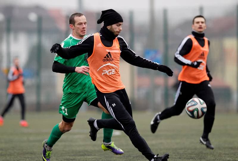 Football. Friendly Match. GKS Belchatow - GKS Katowice. 21.02.2015