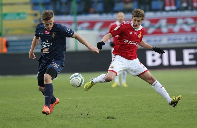 Football. T-mobile Ekstraklasa. Wisla Krakow - Pogon Szczecin. 17.03.2013