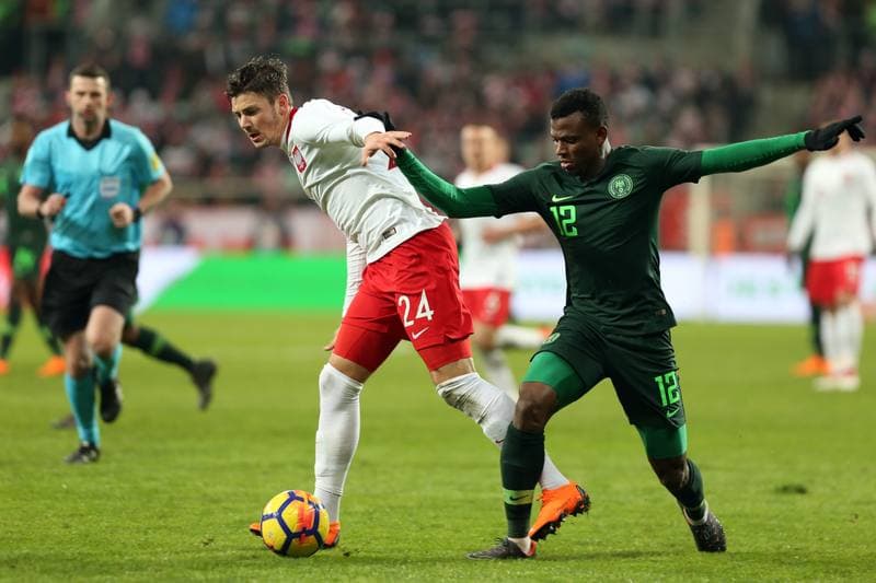 Football. International Friendly. Poland - Nigeria. 23.03.2018