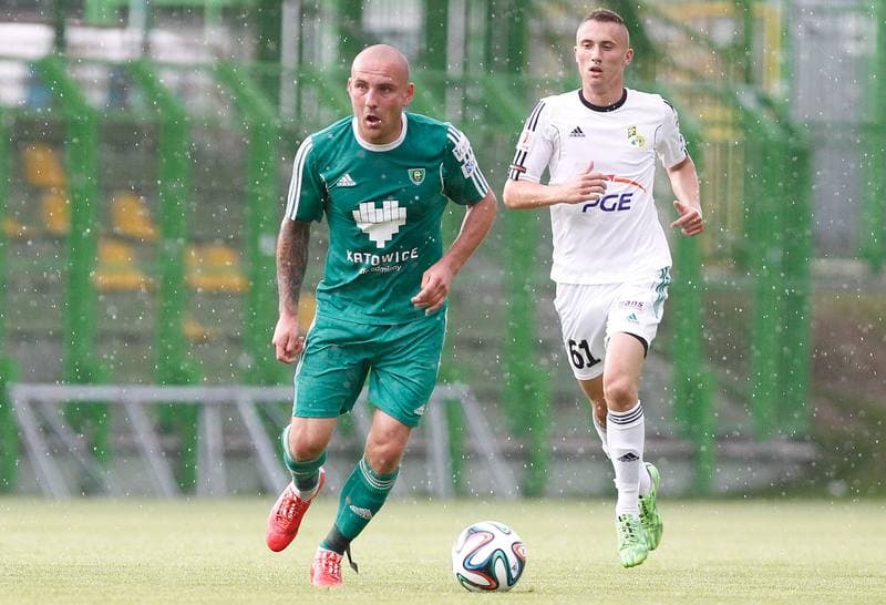 Football. Friendly Match. GKS Belchatow - GKS Katowice. 21.02.2015