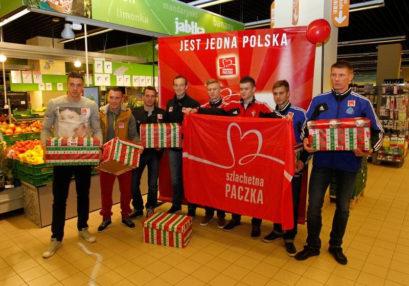 Football. Szlachetna Paczka. GKS Katowice - Ruch Chorzow - Gornik Zabrze. 27.11.2013