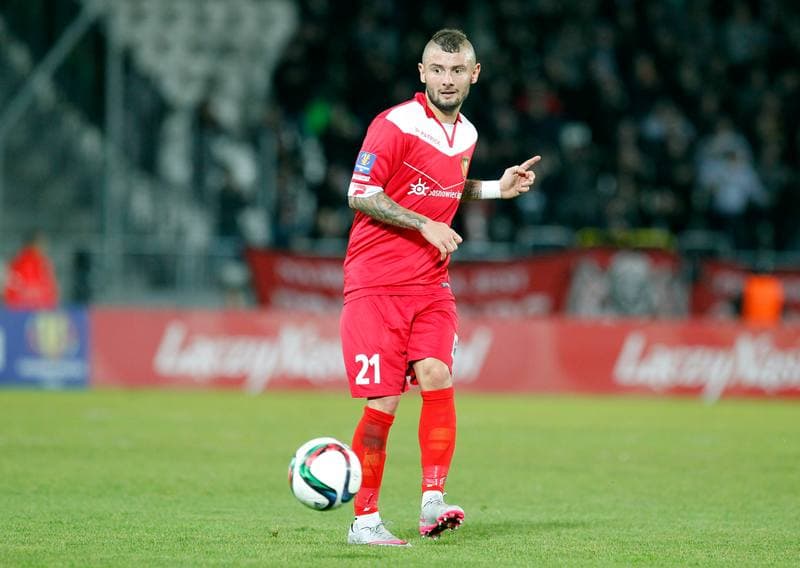 Football. Polish Cup. Cracovia Krakow - Zaglebie Sosnowiec. 19.11.2015