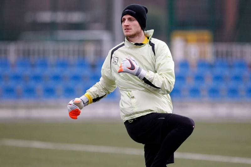 Football. Rozwoj Katowice. Training. 13.01.2016