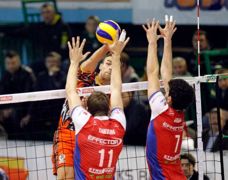 Volleyball. PlusLiga. MKS Banimex Bedzin - Effector Kielce. 03.12.2014