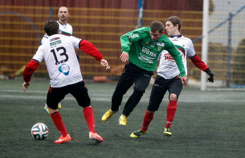 Football. Friendly Match. GKS Tychy - Rozwoj Katowice. 10.01.2015