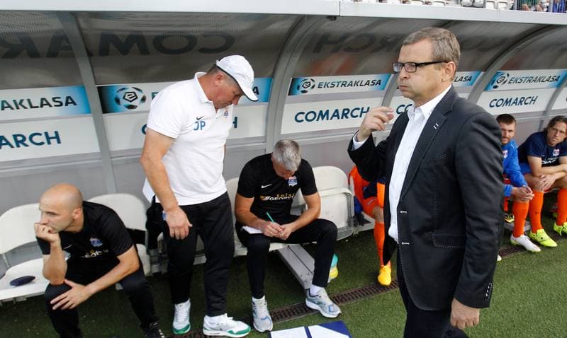 Football. PKO BP Ekstraklasa. Cracovia Krakow - Termalica Bruk Bet Nieciecza. 12.09.2015