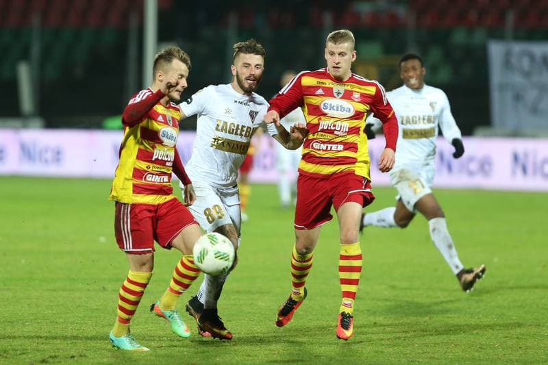 Football. I Liga. Zaglebie Sosnowiec - Chojniczanka Chojnice. 19.11.2016