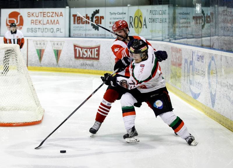 Ice Hockey. Polish Hockey League. GKS Tychy - Comarch Cracovia. 24.03.2016