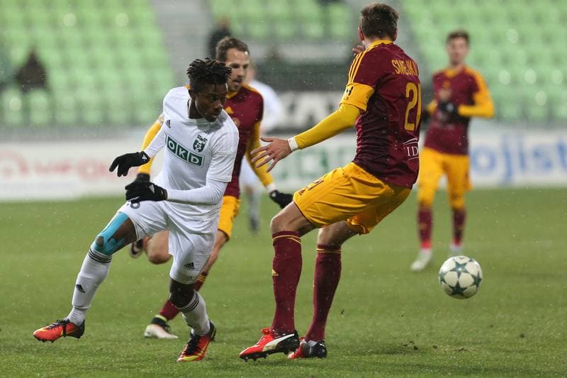 Football. MOL Cup. MFK Karvina - Dukla Praha. 30.11.2016