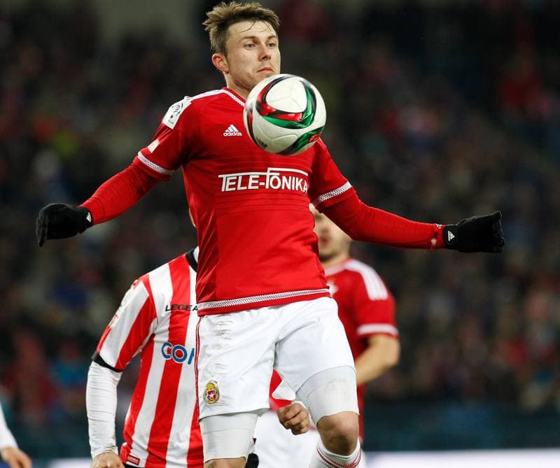 Football. PKO BP Ekstraklasa. Wisla Krakow - Cracovia Krakow. 29.11.2015