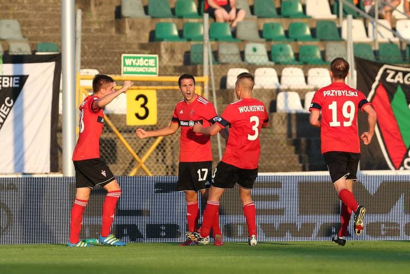 Football. I Liga. Zaglebie Sosnowiec - Gornik Zabrze. 27.08.2016