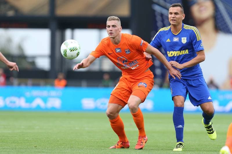 Football. Lotto Ekstraklasa. Bruk-Bet Termalica Nieciecza - Arka Gdynia. 18.07.2016