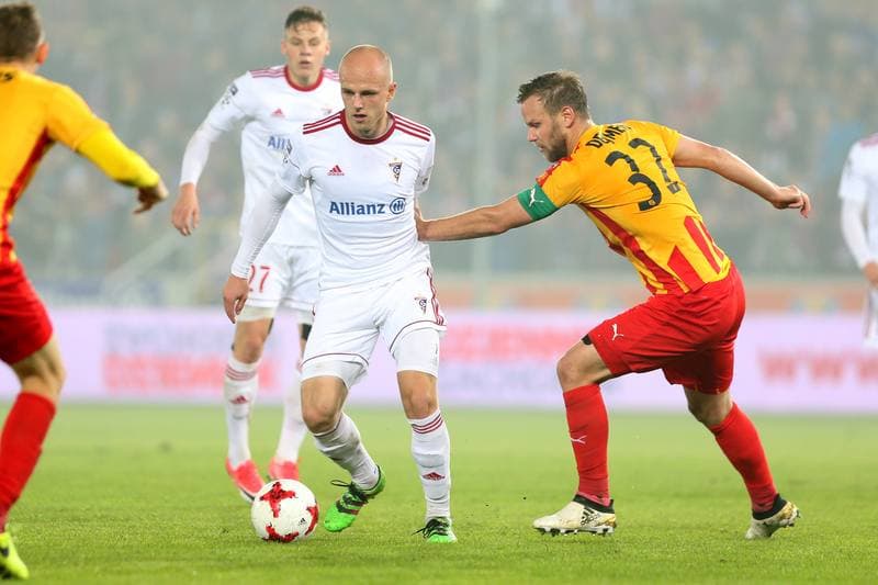 Football. Lotto Ekstraklasa. Gornik Zabrze - Korona Kielce. 20.10.2017
