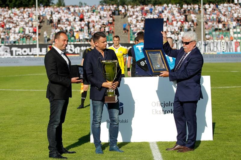 Football. Lotto Ekstraklasa. Zaglebie Sosnowiec - Piast Gliwice. 23.07.2018