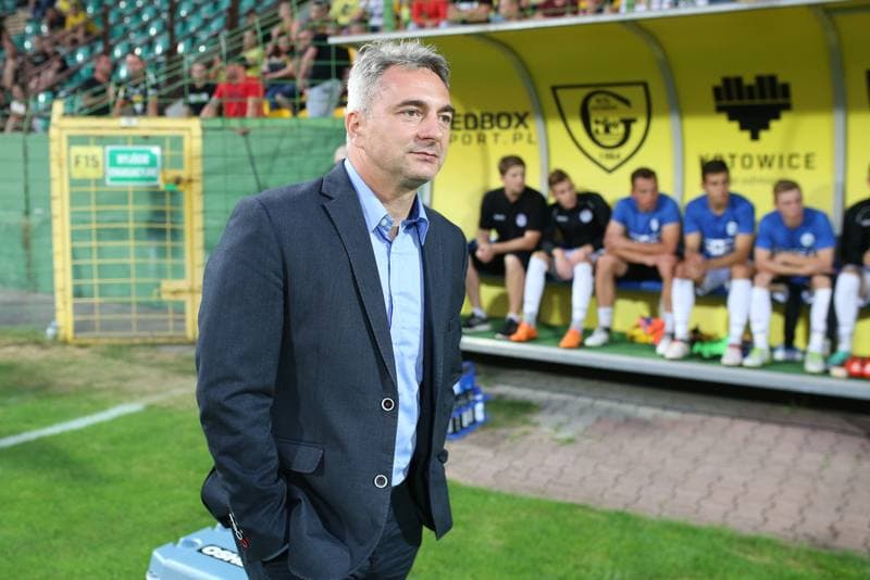 Football. Fortuna I Liga. GKS Katowice - Wigry Suwalki. 18.08.2018